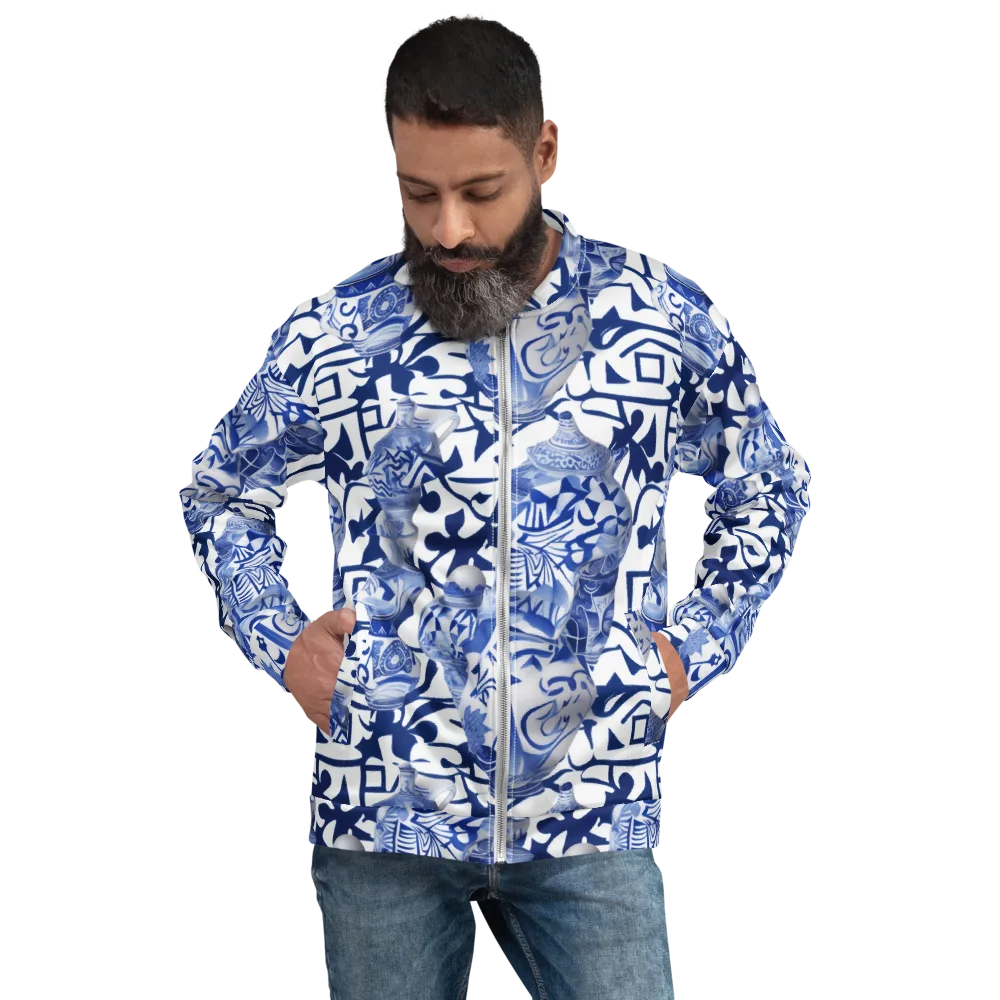 Cobalt Ceramics on Bomber Jacket — Front
