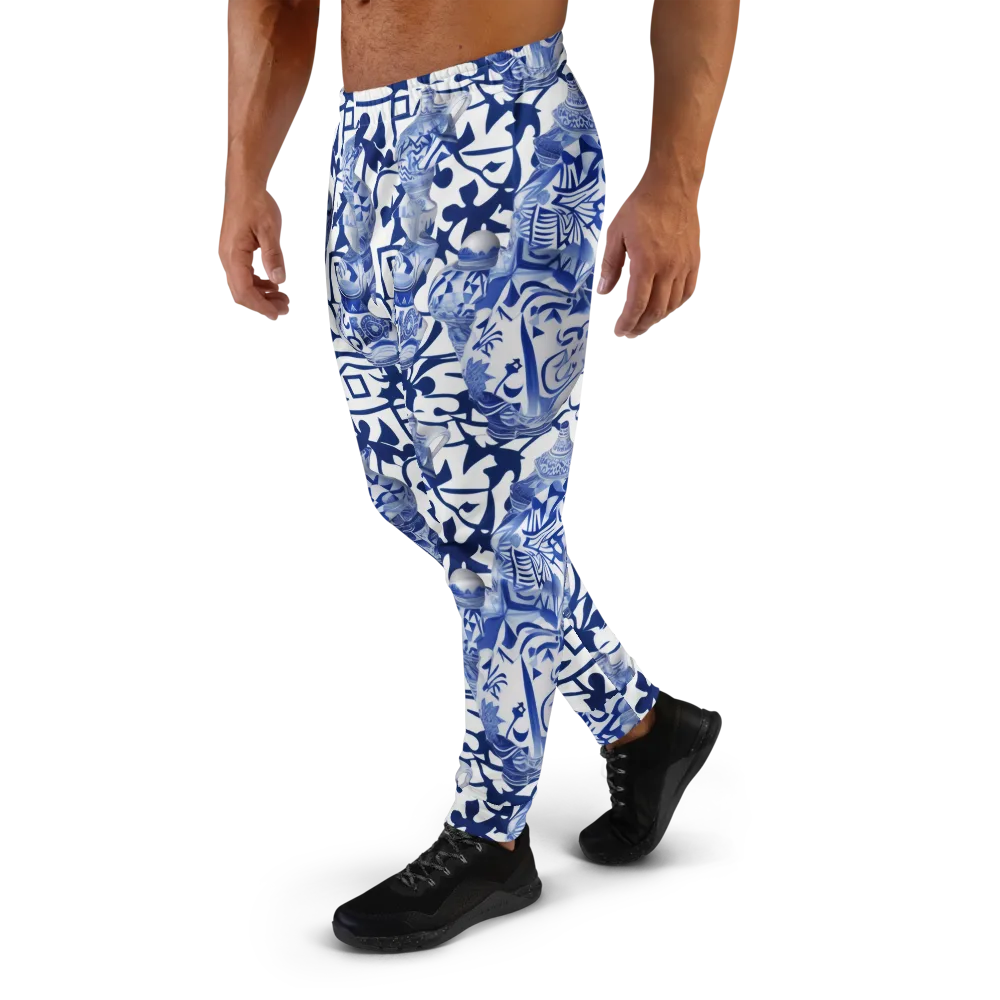 Cobalt Ceramics on Men's Joggers — Left
