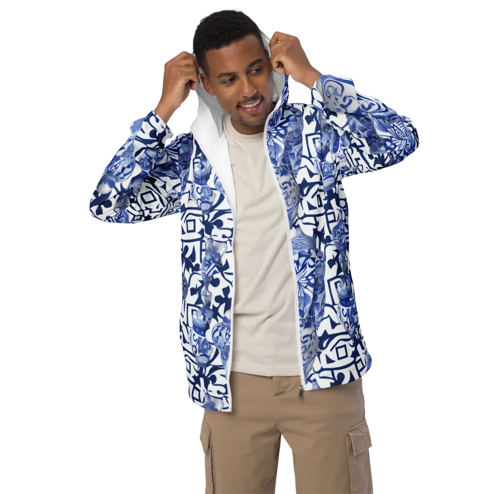 Cobalt Ceramics on Men's Windbreaker — Front