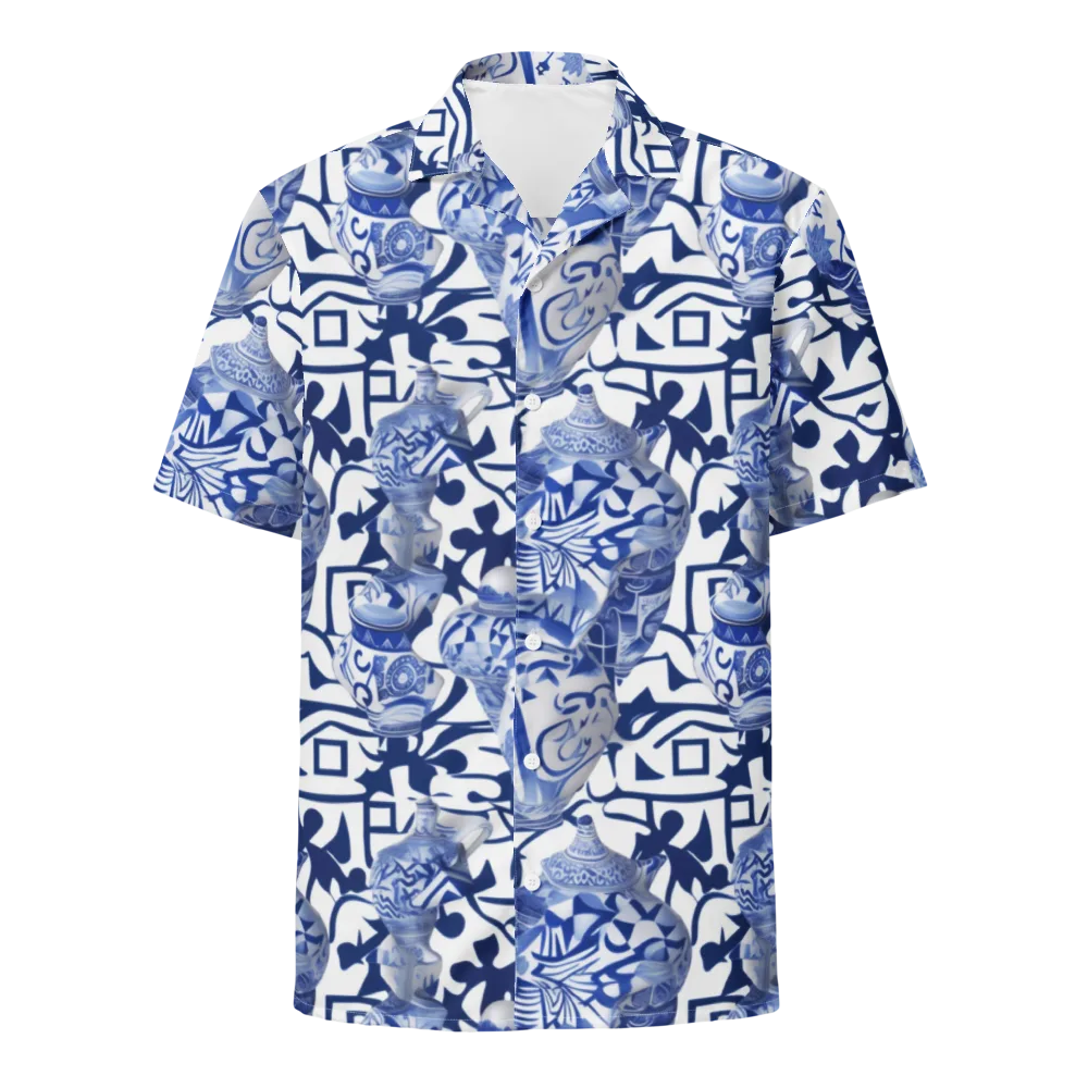 Cobalt Ceramics on Button Shirt — Front