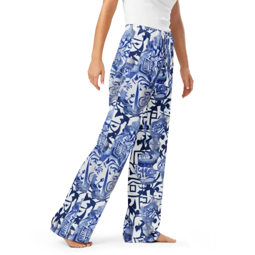 Cobalt Ceramics on a Women's Pajama Pants