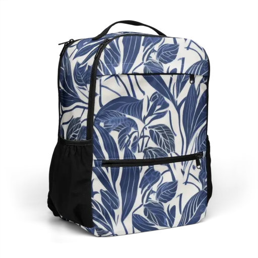 Blue Garden on a Utility Backpack