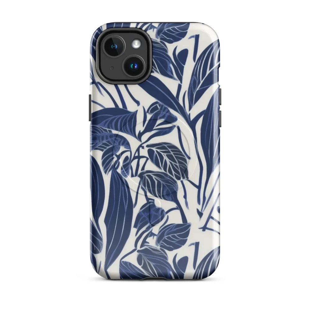 Blue Garden on MagSafe Tough Case for iPhone® — Front