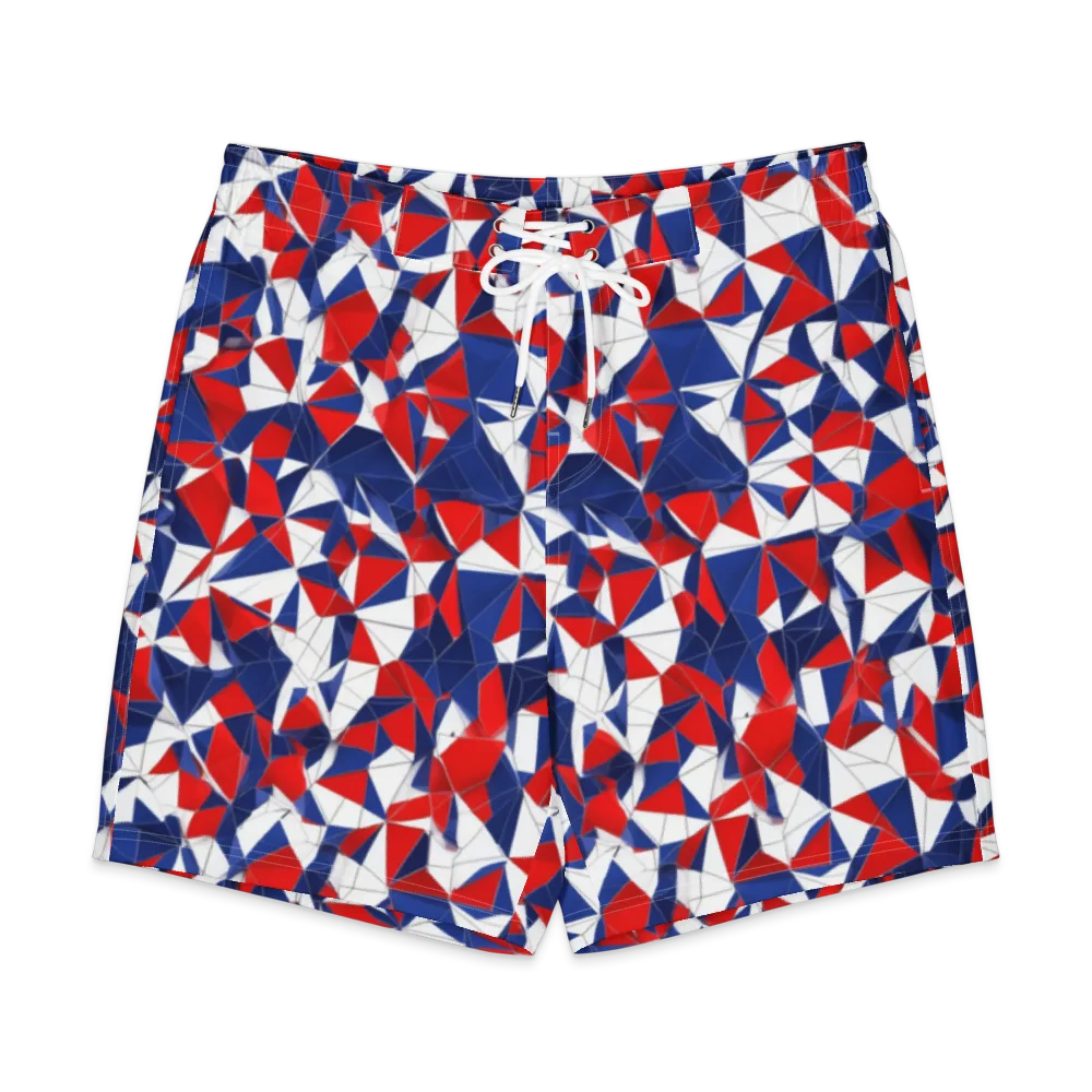 Patriot Prism on Men's Board Shorts — Front