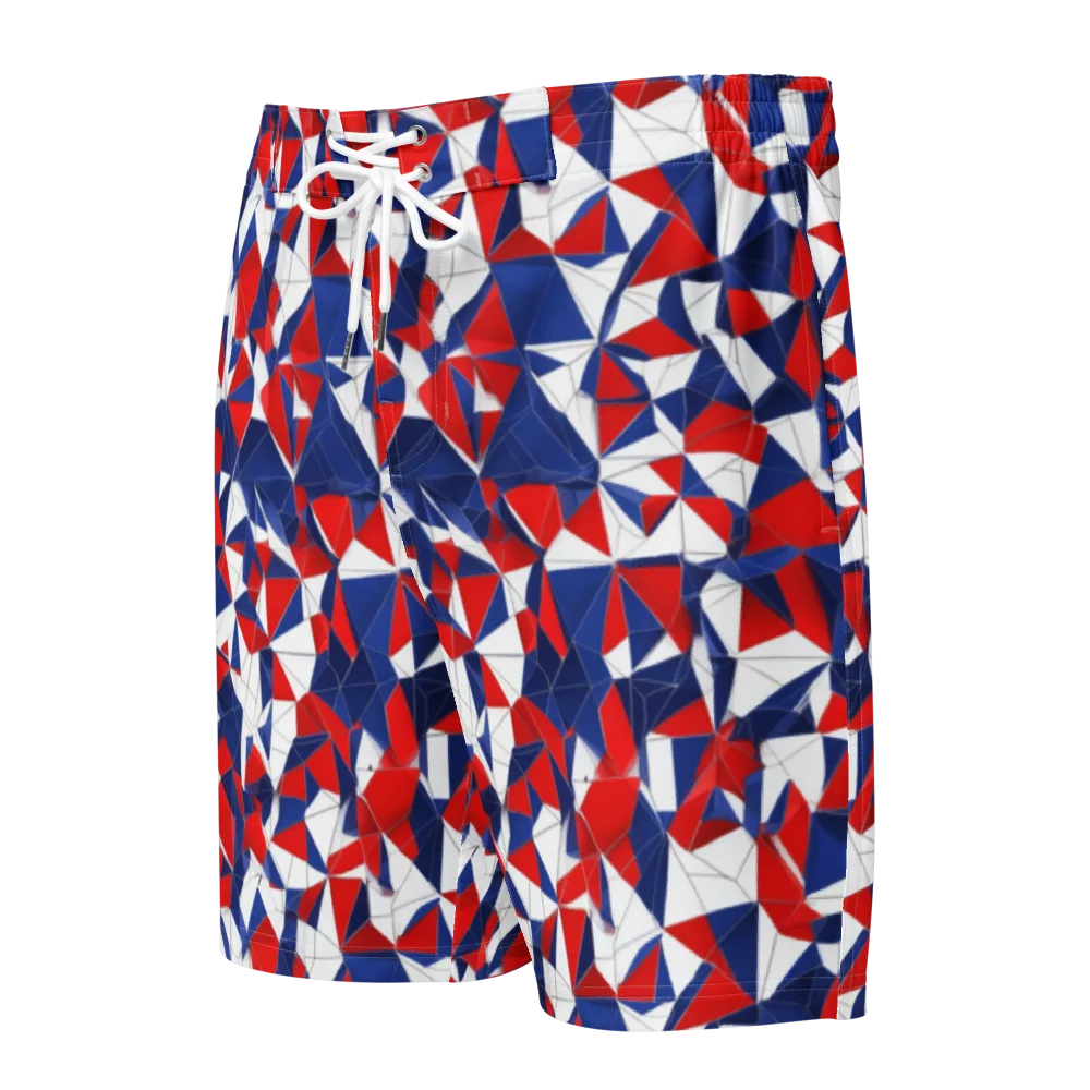 Patriot Prism on Men's Board Shorts — Front