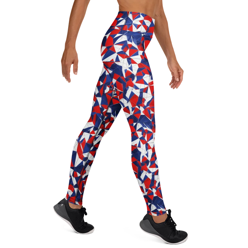 Patriot Prism on Yoga Leggings — Right