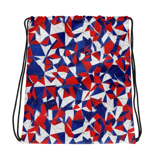 Patriot Prism on a Drawstring Bag