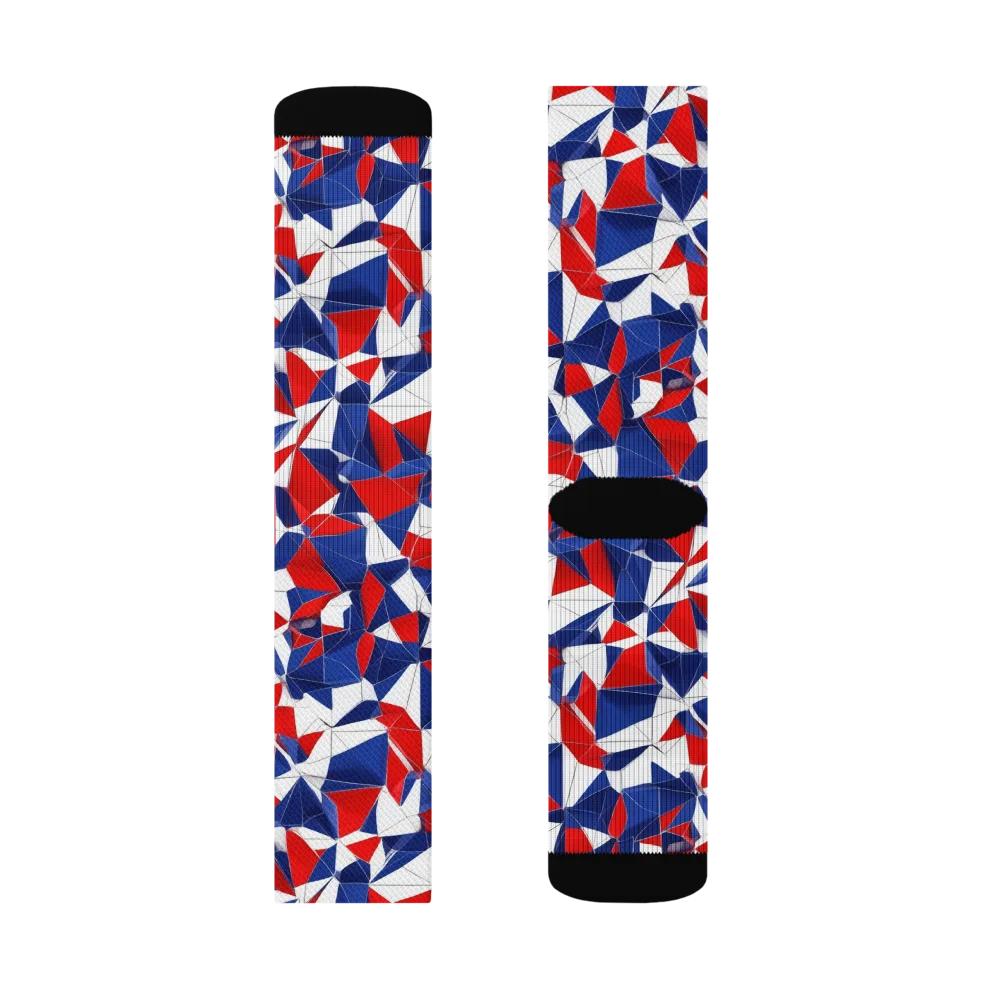 Patriot Prism on Socks — Right Sock