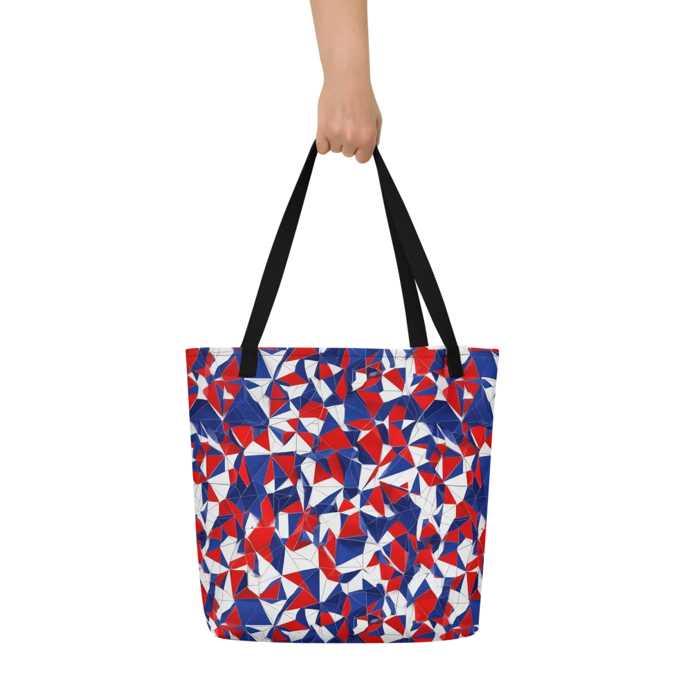 Patriot Prism on Large Tote Bag W/ Pocket — Front