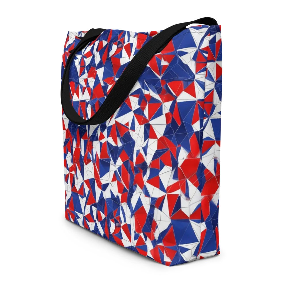 Patriot Prism on Large Tote Bag W/ Pocket — Front