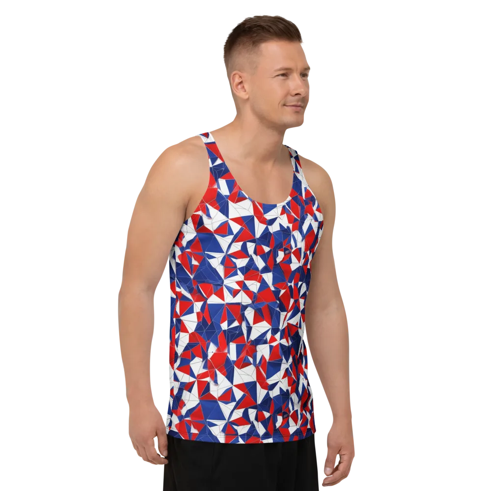 Patriot Prism on Men's Tank Top — Right Front