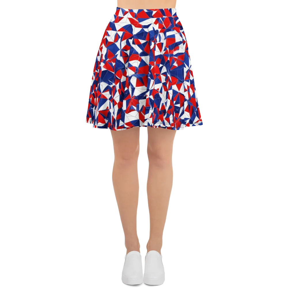 Patriot Prism on Skater Skirt — Front