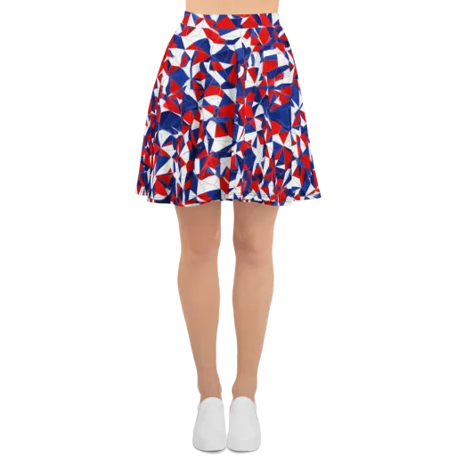 Patriot Prism on a Skater Skirt
