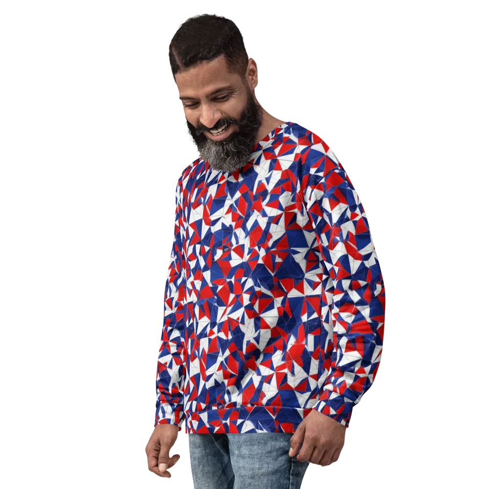Patriot Prism on Sweatshirt — Left Front