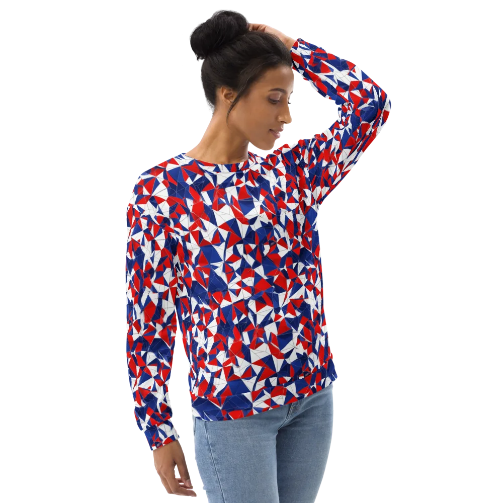 Patriot Prism on Sweatshirt — Right Front