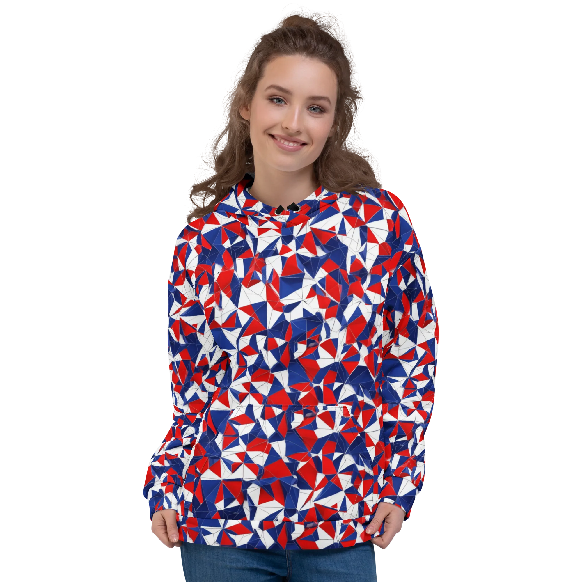 Patriot Prism on Hoodie — Front