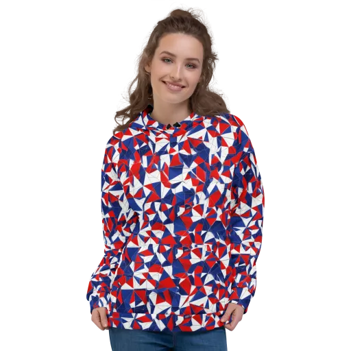 Patriot Prism on a Hoodie