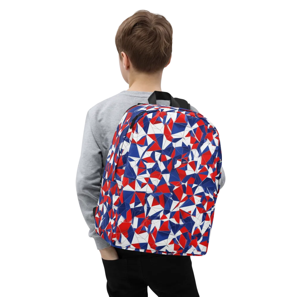 Patriot Prism on Minimalist Backpack — Zoomed-in
