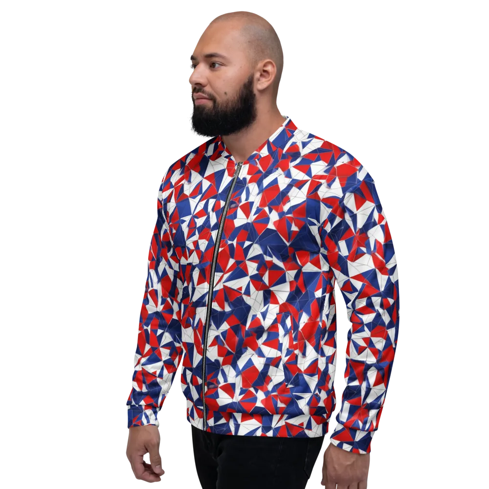 Patriot Prism on Bomber Jacket — Left