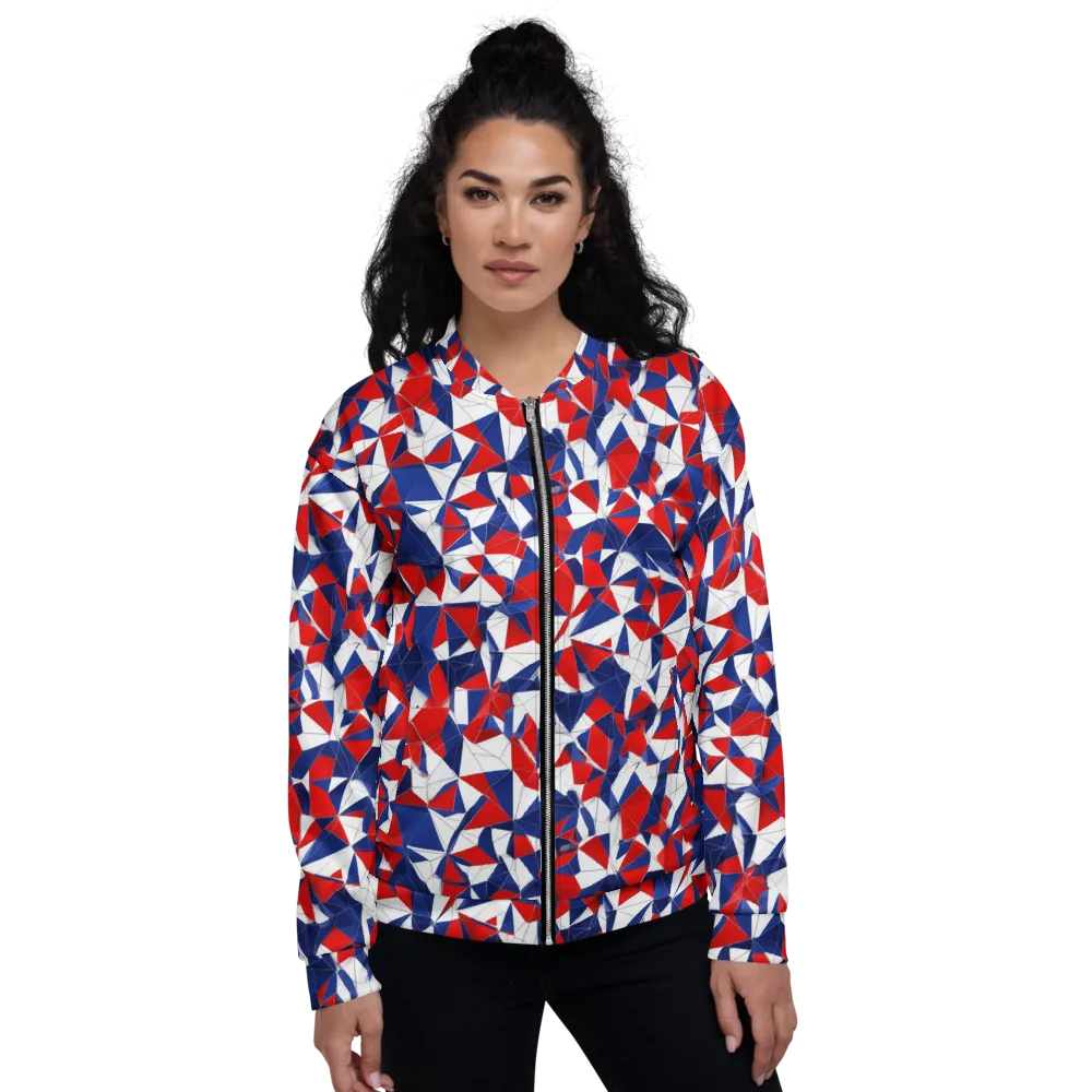 Patriot Prism on Bomber Jacket — Front
