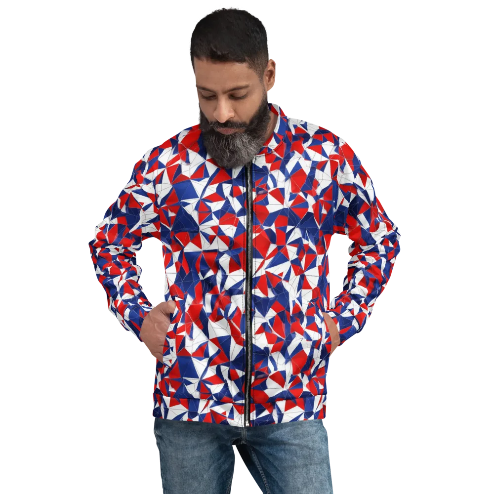Patriot Prism on Bomber Jacket — Front