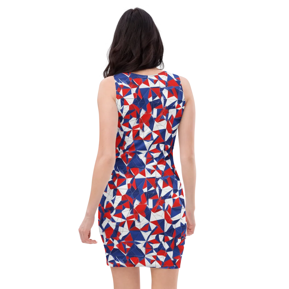 Patriot Prism on Bodycon Dress — Back