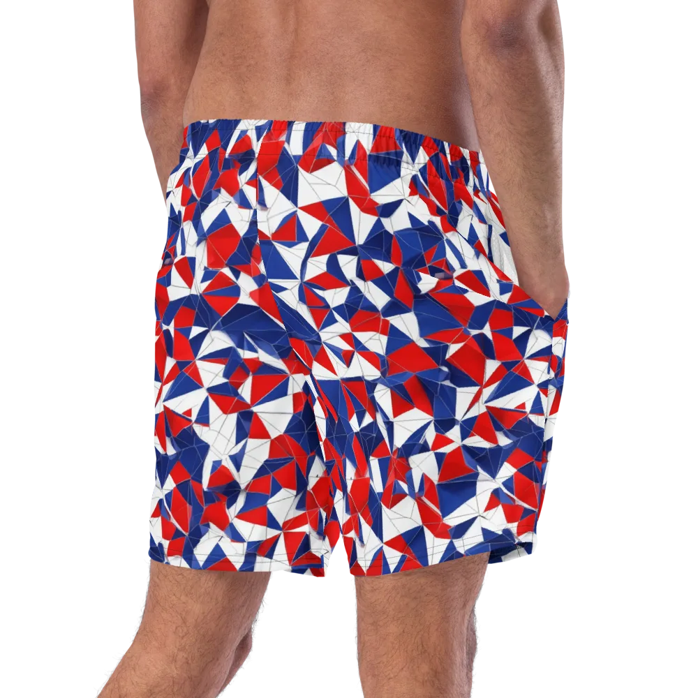 Patriot Prism on Swim Trunks — Right Back