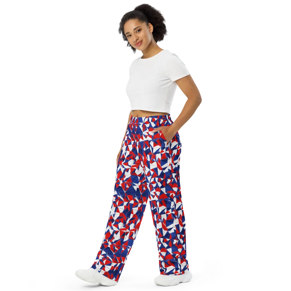 Patriot Prism on Wide-Leg Pants — Left Front