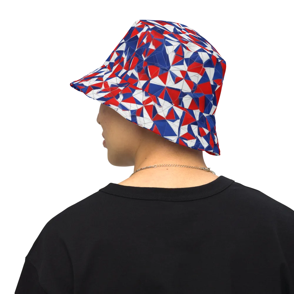 Patriot Prism on Reversible Bucket Hat — Back Inside