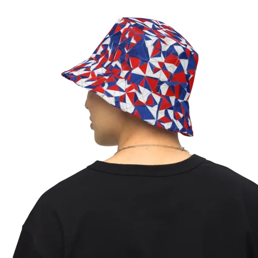 Patriot Prism on a Reversible Bucket Hat