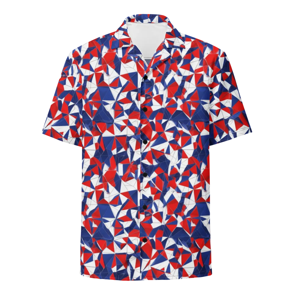 Patriot Prism on Button Shirt — Front