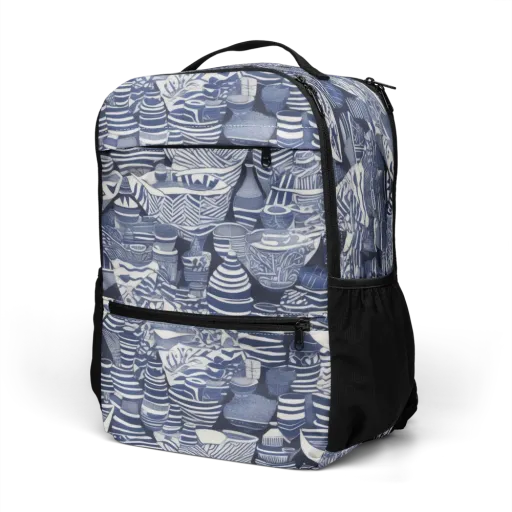 Indigo Kiln on a Utility Backpack