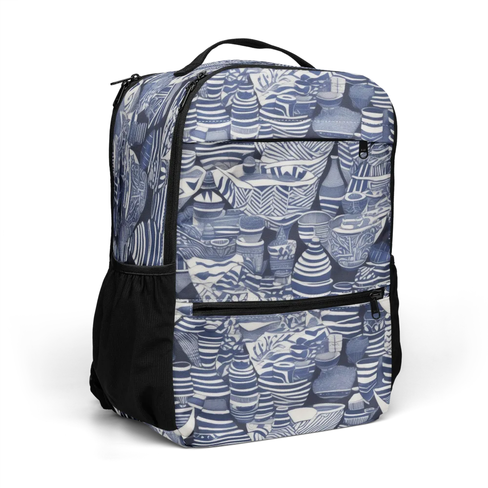 Indigo Kiln on Utility Backpack — Right Front
