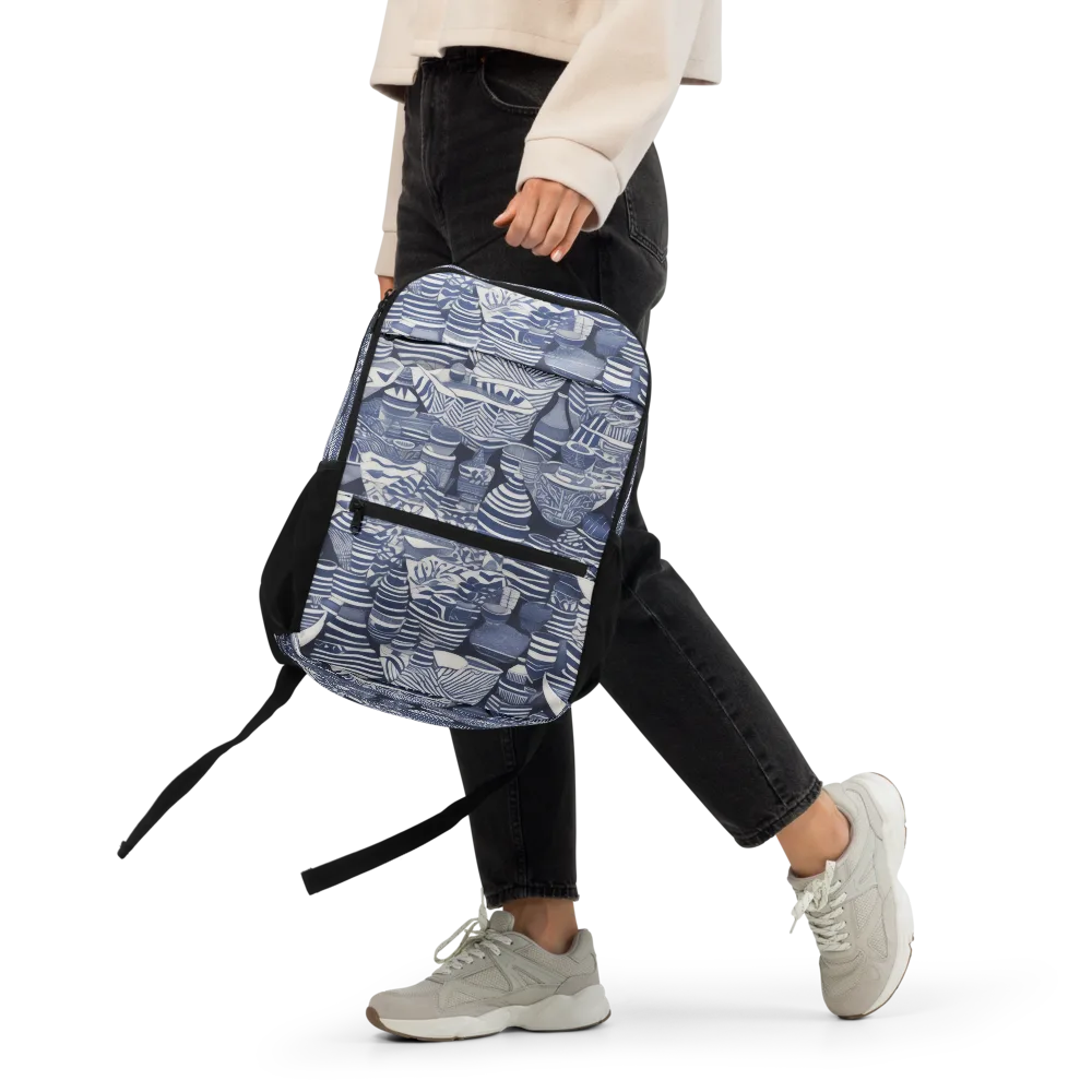 Indigo Kiln on Utility Backpack — Front