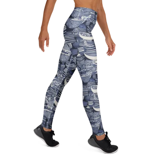 Indigo Kiln on a Yoga Leggings