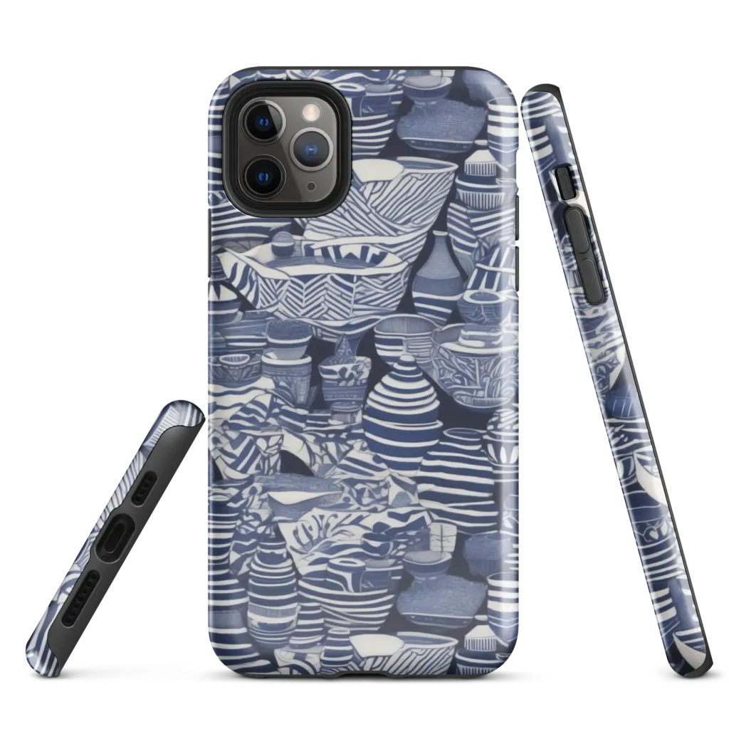 Indigo Kiln on Tough Case for iPhone® — Front