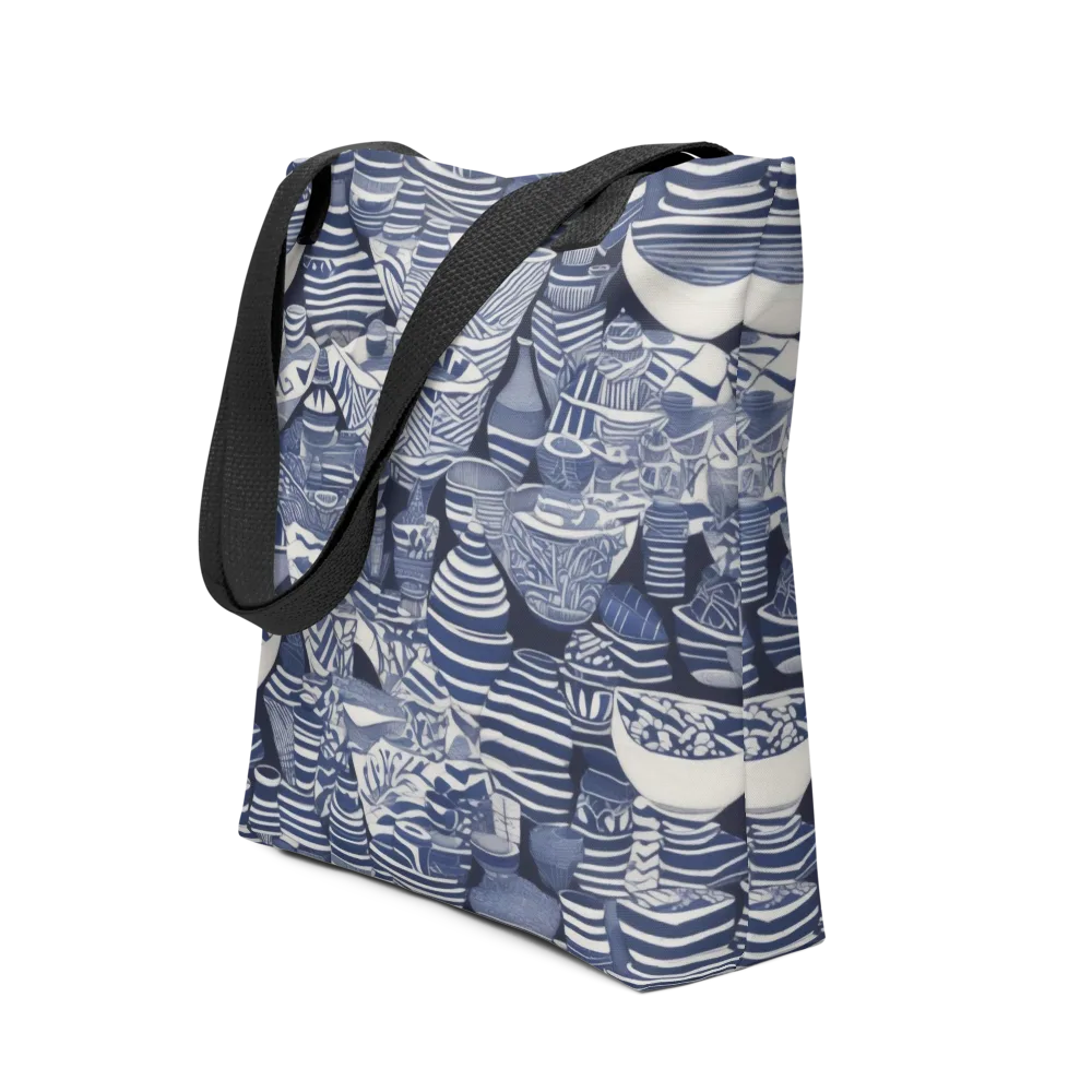 Indigo Kiln on Tote Bag — Front