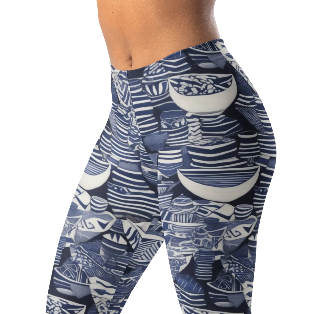 Indigo Kiln on Leggings — Left Front