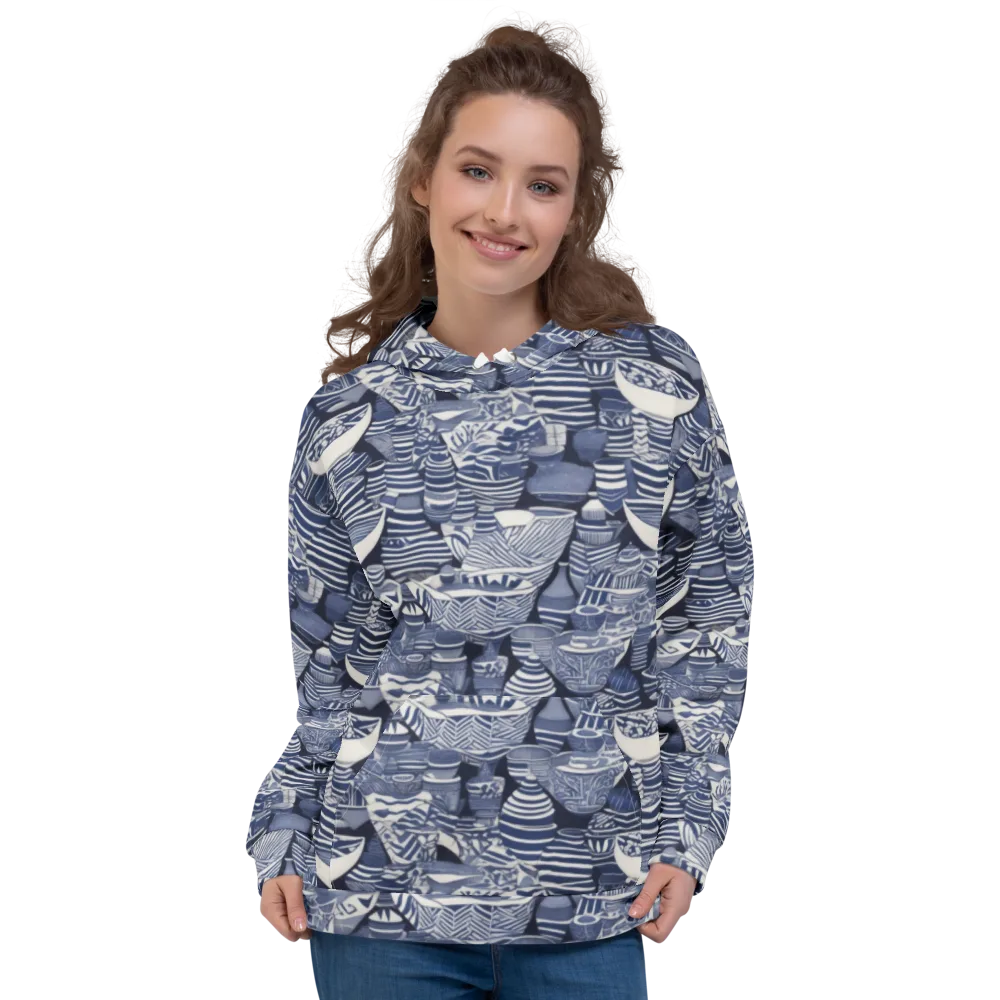 Indigo Kiln on Hoodie — Front
