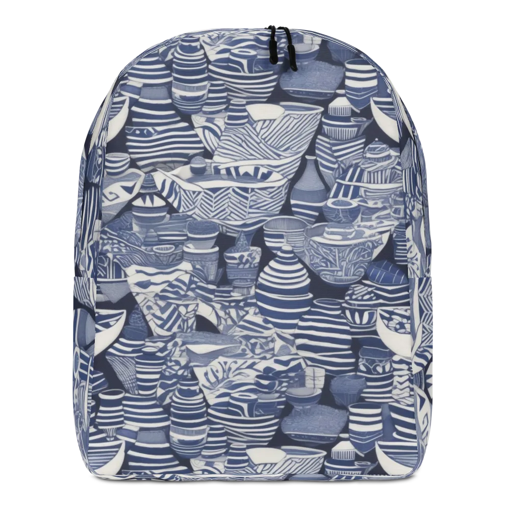 Indigo Kiln on Minimalist Backpack — Front