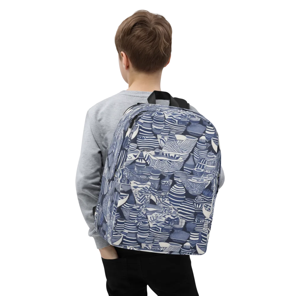 Indigo Kiln on Minimalist Backpack — Zoomed-in