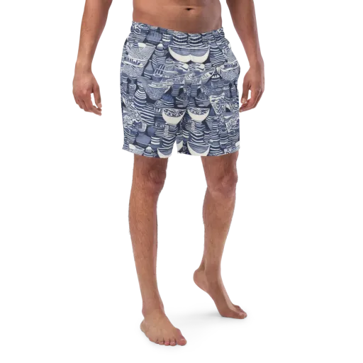 Indigo Kiln on a Swim Trunks