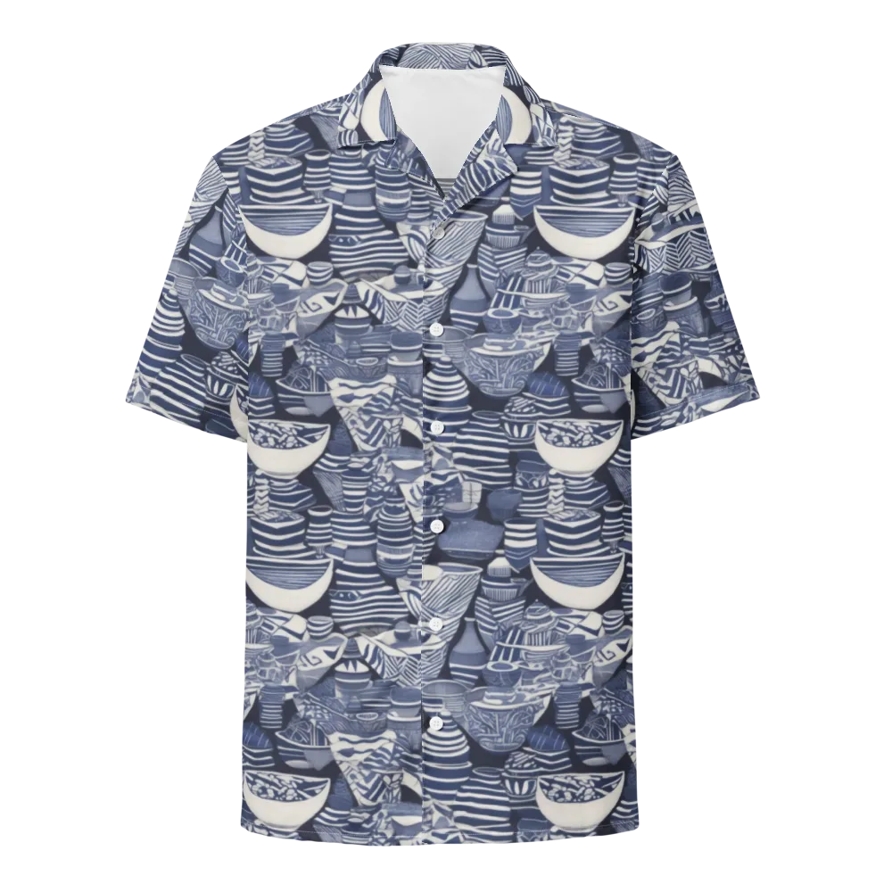 Indigo Kiln on Button Shirt — Front
