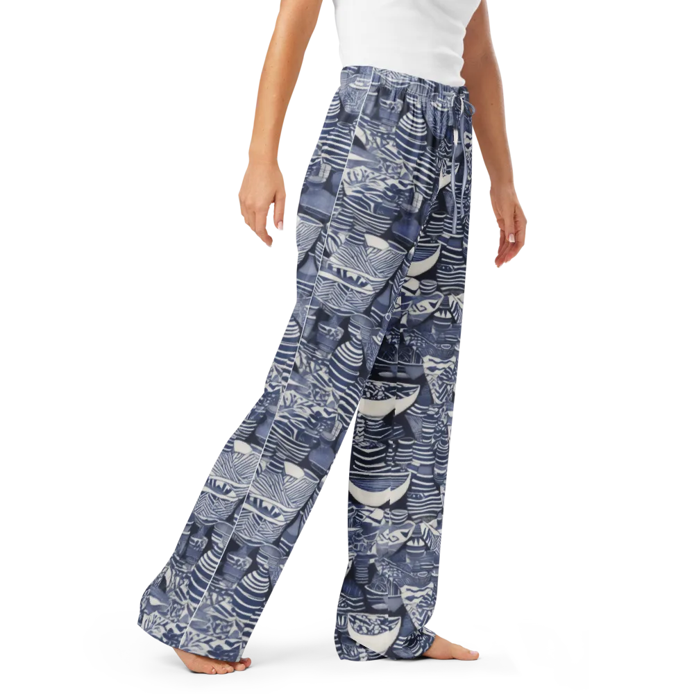 Indigo Kiln on Women's Pajama Pants — Right Front