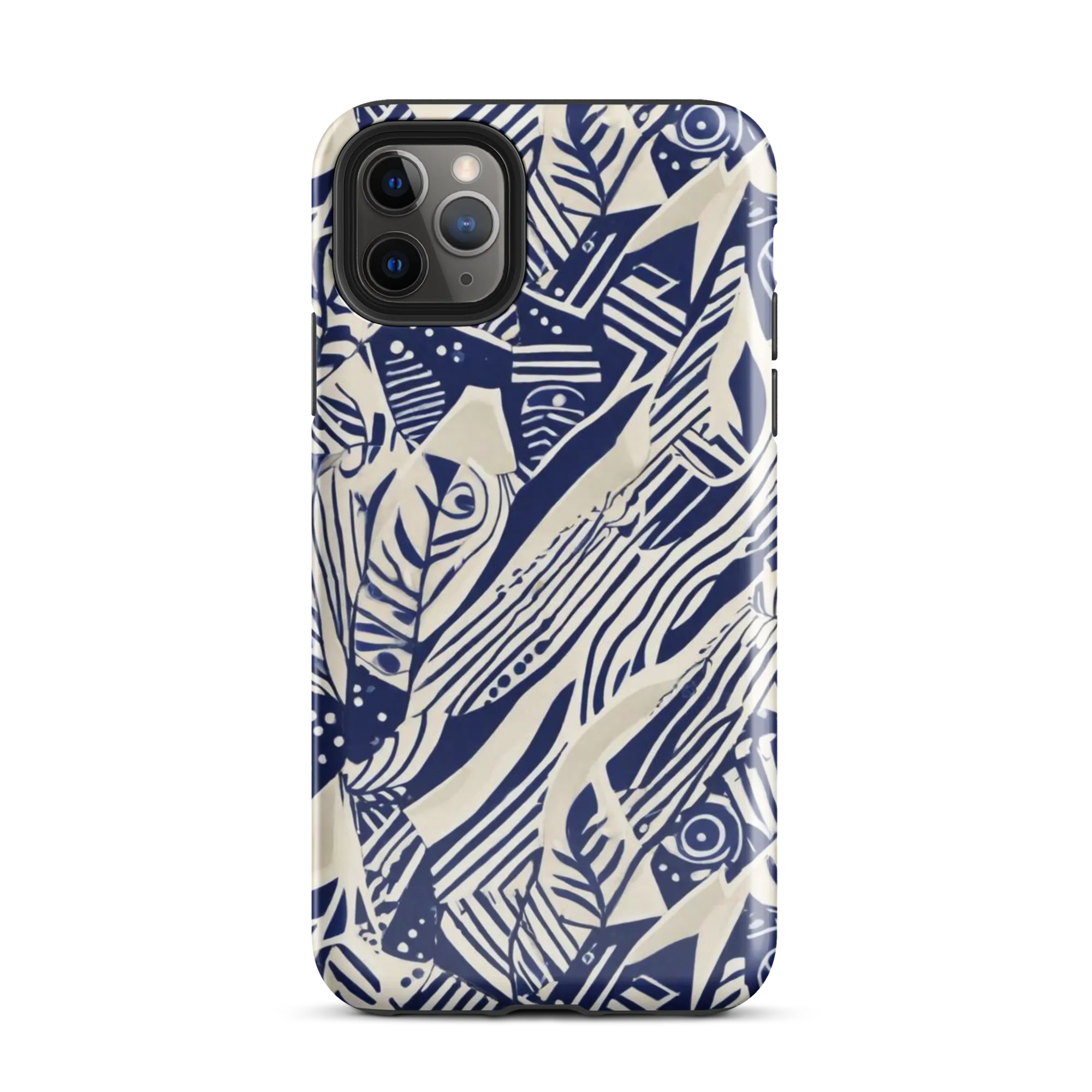 Indigo Jungle on Tough Case for iPhone® — Front
