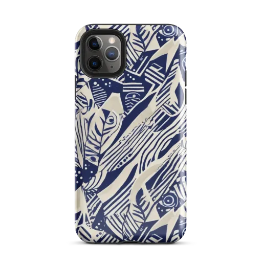 Indigo Jungle on a Tough Case for iPhone®
