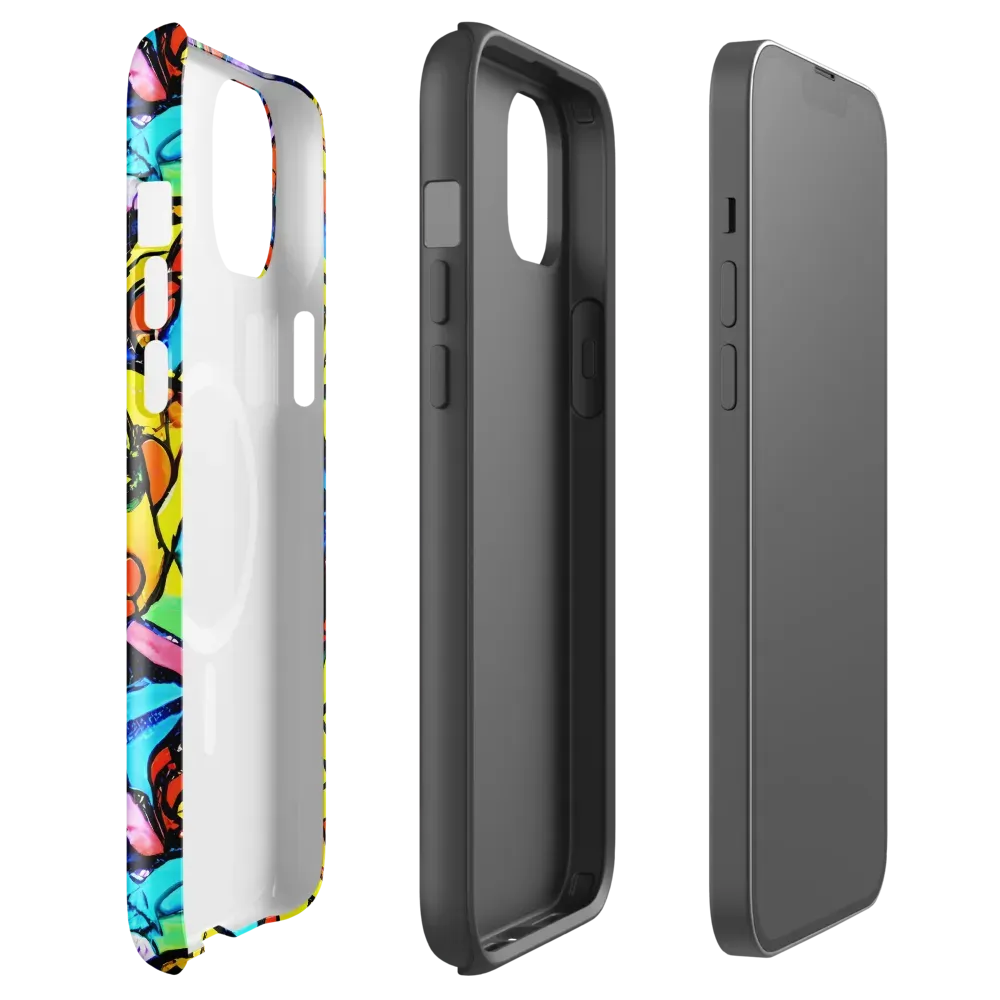 Stained Glass Fever on MagSafe Tough Case for iPhone® — Front