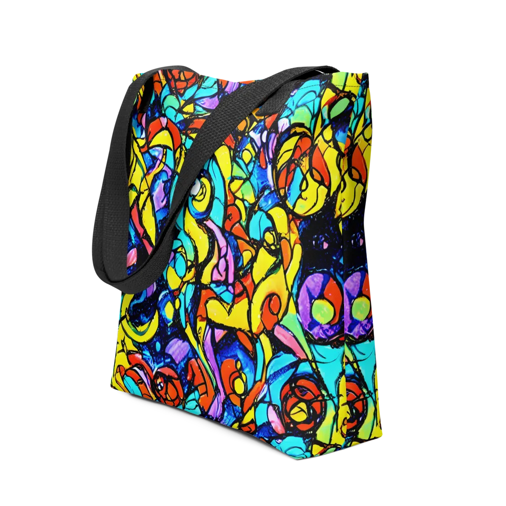 Stained Glass Fever on Tote Bag — Front