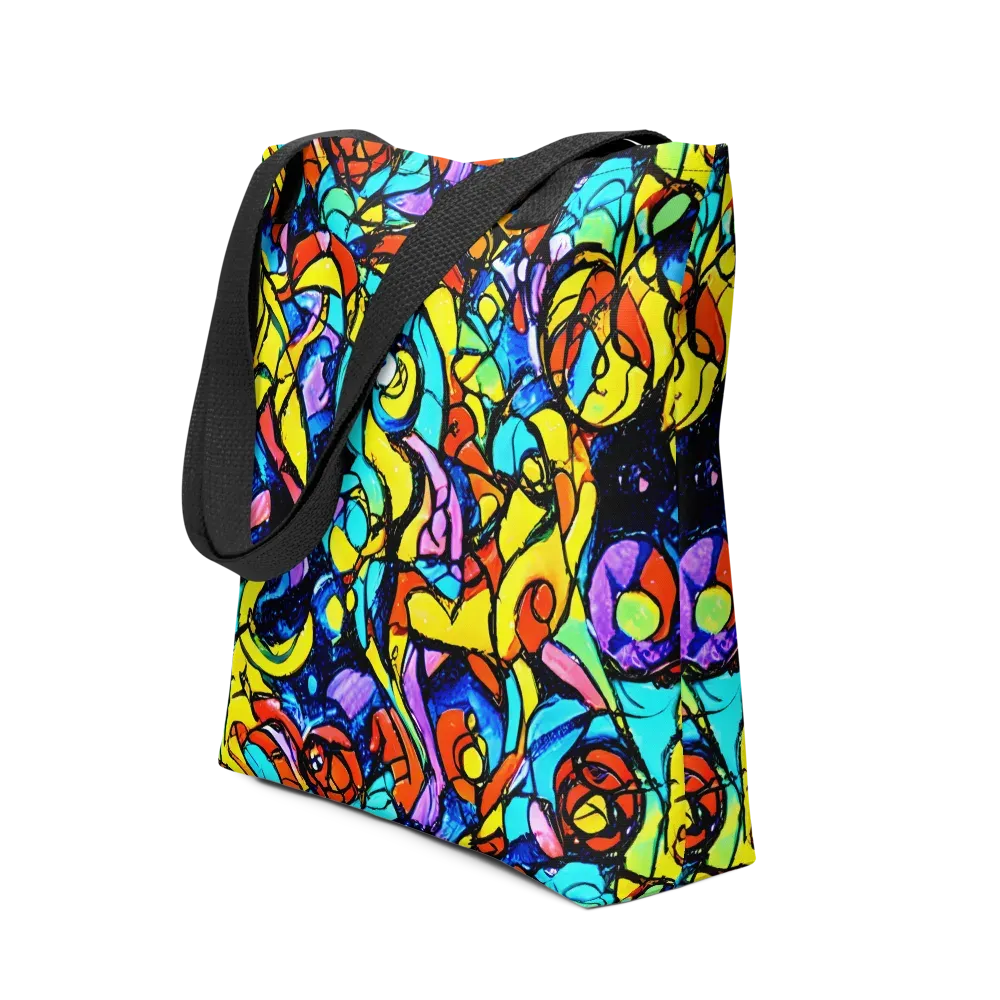 Stained Glass Fever on Tote Bag — Front