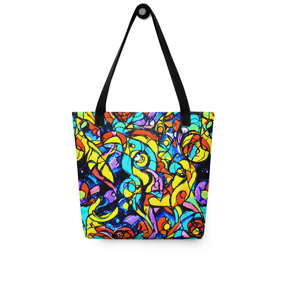 Stained Glass Fever on Tote Bag — Front